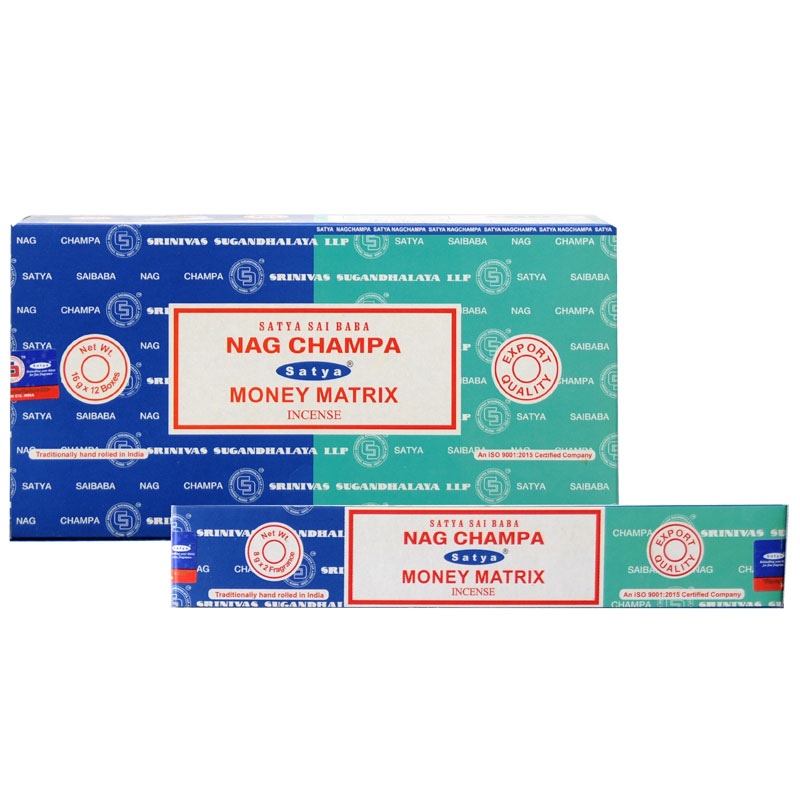 Nag Champa + Money Matrix (16gm)