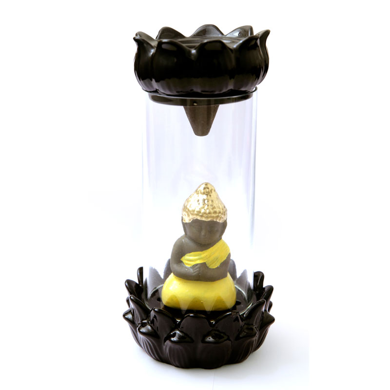Ceramic Glass Stand Buddha