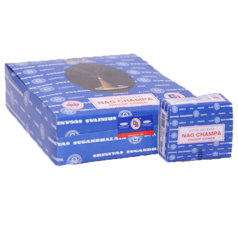 Nag Champa Dhoop Cones (10 cones)