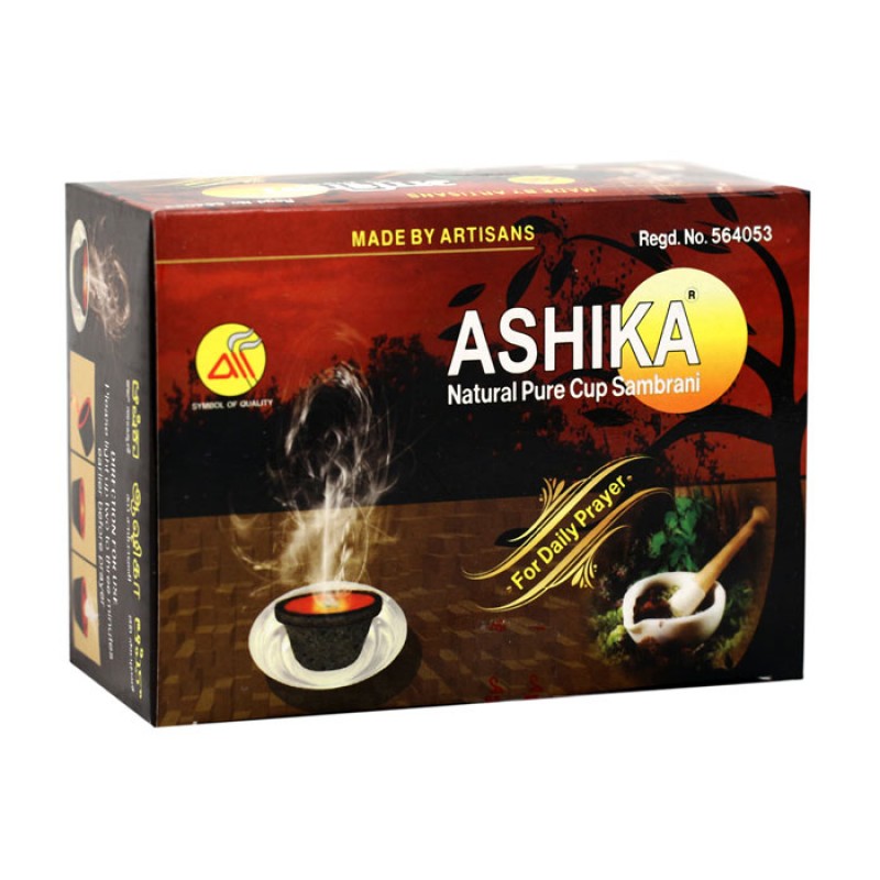 Ashika Natural Pure Cup Sambrani