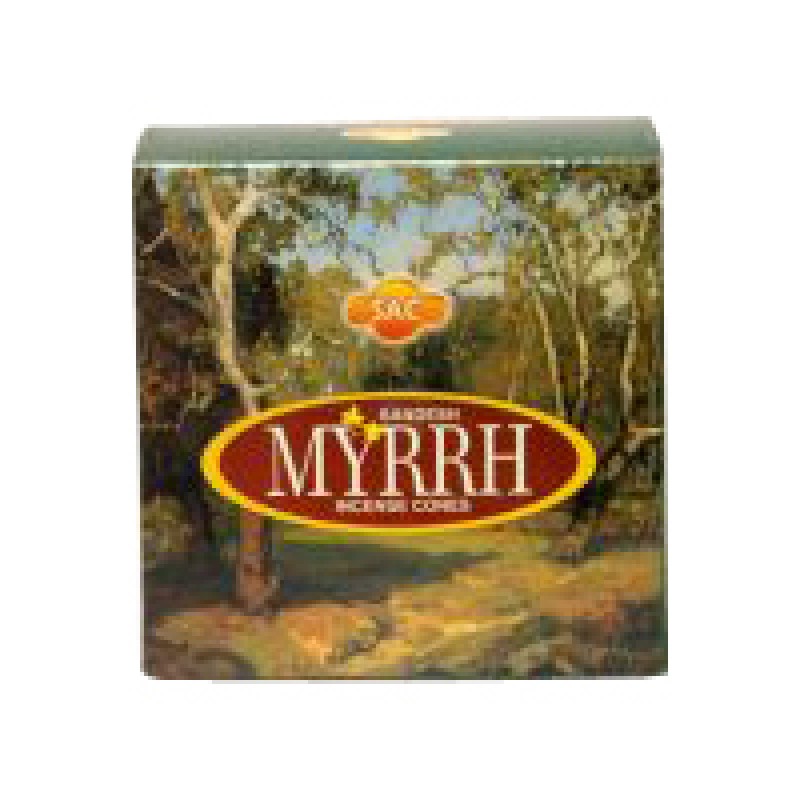 Sandesh Myrrh Incense Cones