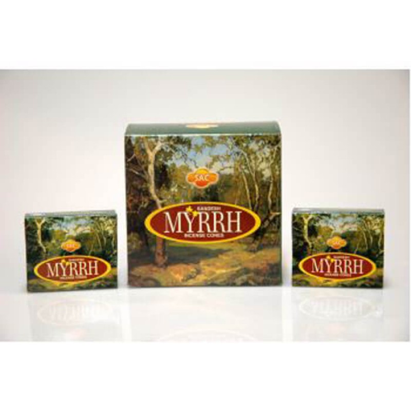 Sandesh Myrrh Incense Cones